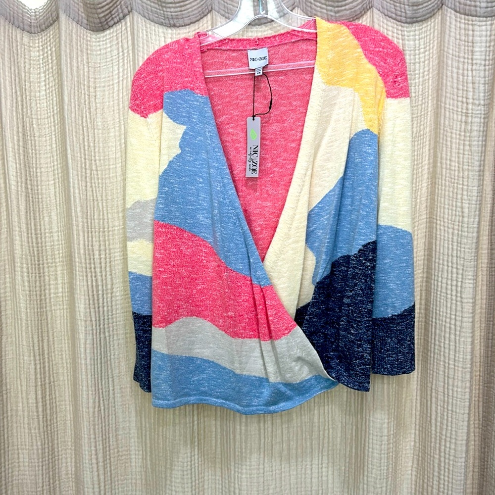 Nice+Zoe multicolor top size XS